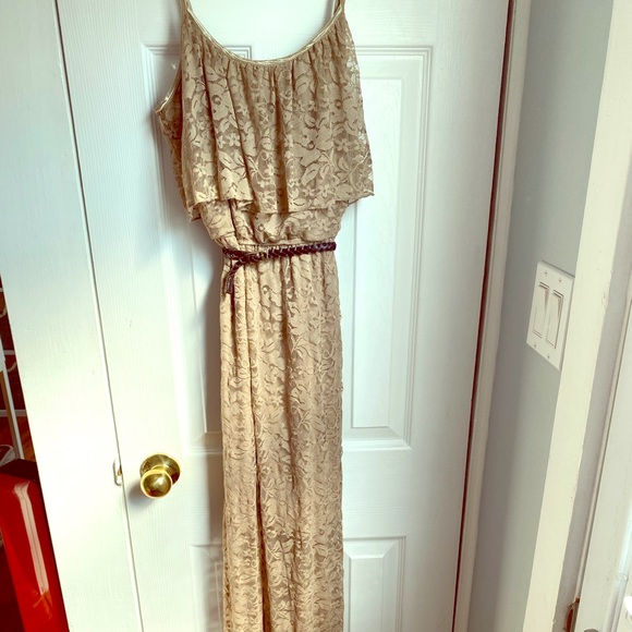 Lace Maxi Dress - Picture 1 of 5